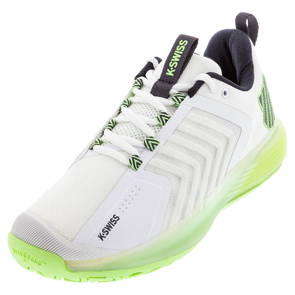 neon green tennis shoes
