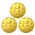 Fuse G2 Outdoor Pickleballs Yellow 3-Pack