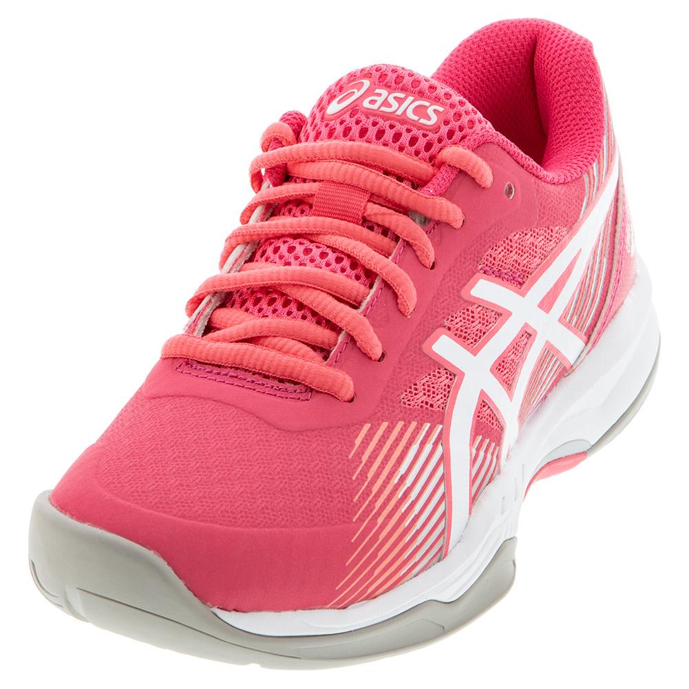 asics pink tennis shoes