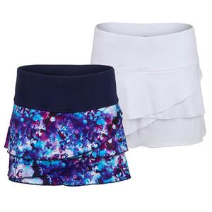 Women`s Tiered Printed Pickleball Skort