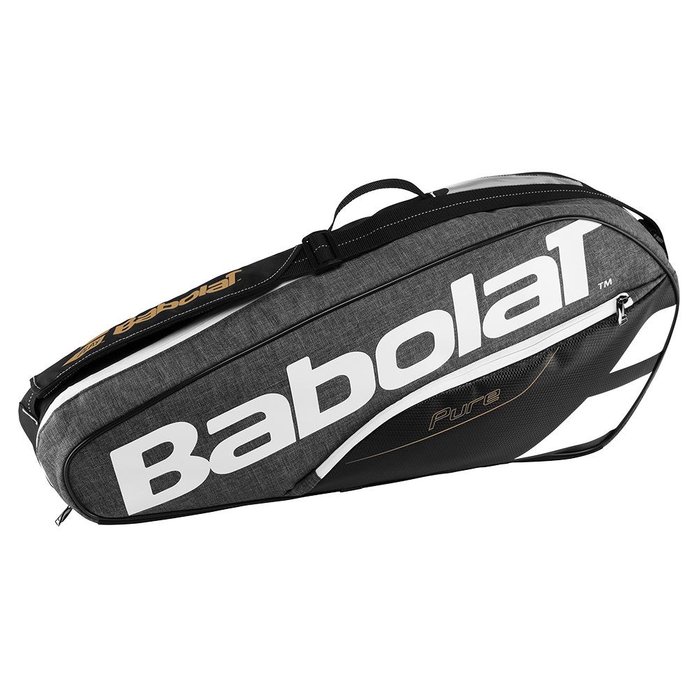  Pure Racquet Holder X 3 Tennis Bag Grey