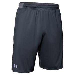Men`s UA Locker 9 Inch Pocketed Shorts 008_STEALTH_GRAY/WT