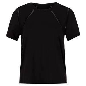 Women`s Mixed Up High-Low Short Sleeve Tennis Top