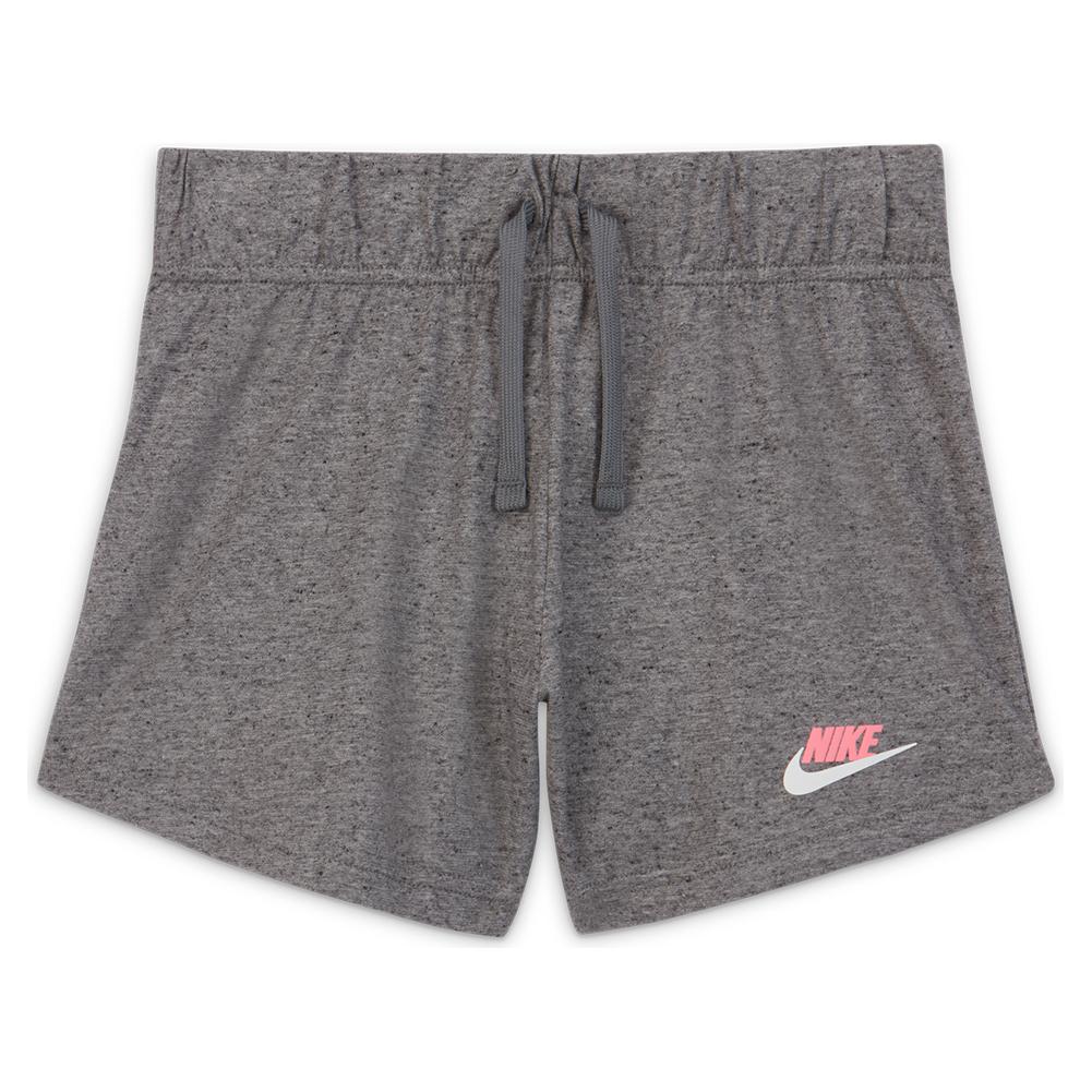 Nike Girls` Sportswear Jersey Shorts
