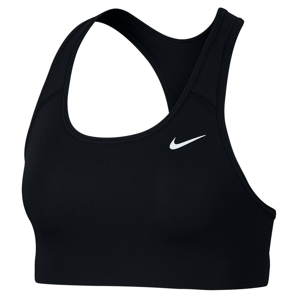 Nike Women`s Dri-FIT Swoosh Medium-Support Non-Padded Sports Bra