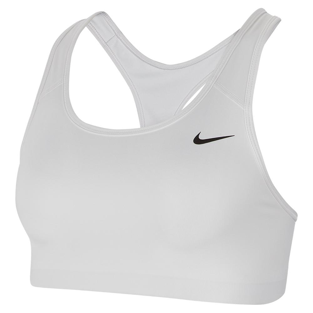 Nike Women`s Dri-FIT Swoosh Medium-Support Non-Padded Sports Bra