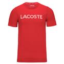 Men`s Lacoste x Novak Djokovic Sport T-Shirt C9U_FIREMAN/WT