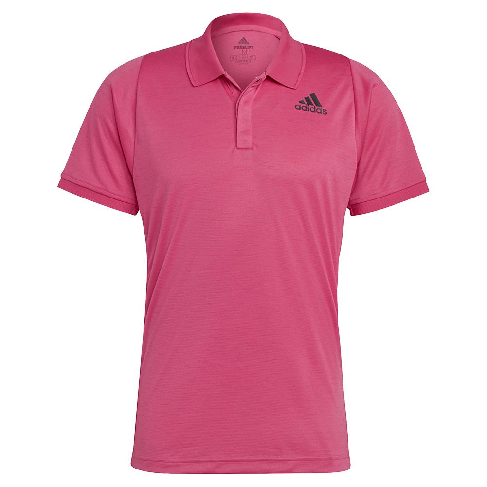  Men's Freelift Tennis Polo Pink And Black