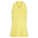 Women`s UV Racerback Tennis Tank Sunshine