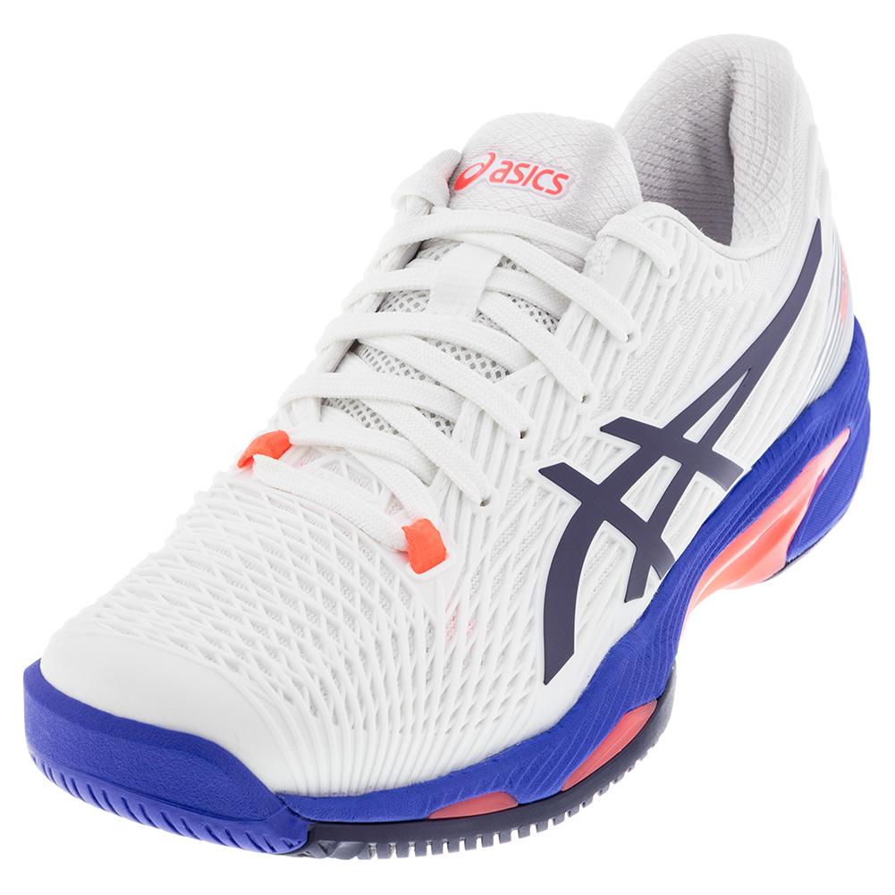 Technologie zoete smaak Spanje Asics Women`s Solution Speed FF 2 Tennis Shoes White and Peacoat