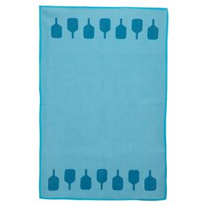 Teal Pickleball Paddles Towel