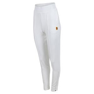 Women`s Court Dri-FIT Knit Tennis Pants 100_WHITE