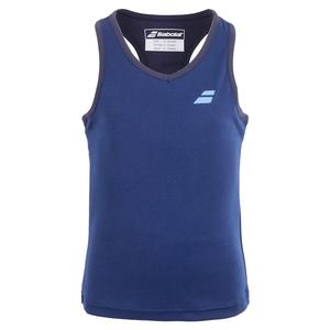 Girls` Play Tennis Tank Estate Blue