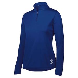 Women`s 1/4 Zip Pickleball Pullover Navy Blue