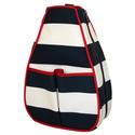 Women`s Sophi Tennis Backpack Sailor Stripe Navy