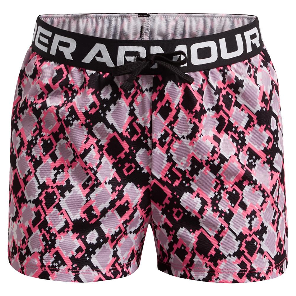 Under Armour Girls` UA Play Up Printed Shorts