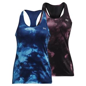 Women`s HeatGear Armour Racer Print Tank