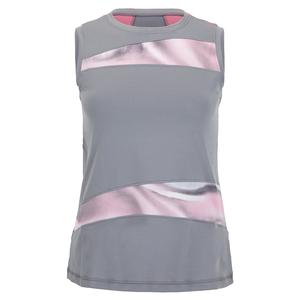 Women`s Sleeveless Tennis Top Grigio