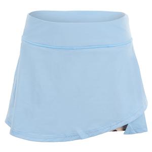 Women`s Wild Card 12.5 Inch Tennis Skort Dusk Blue and Moonlight