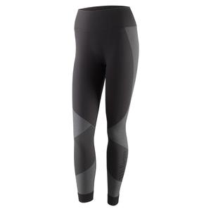 Women`s Seamless Training Tight Black and Turbulence