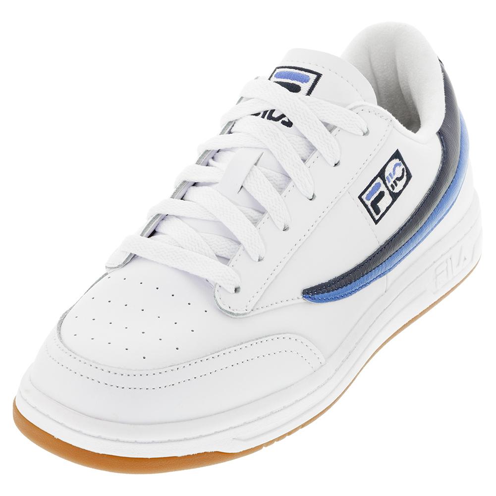 Meander sammenholdt Martin Luther King Junior Fila Unisex 88 110 Low Top Tennis Shoes White and Fila Navy