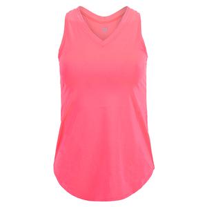 Women`s Madison Tennis Tank Electric Pink