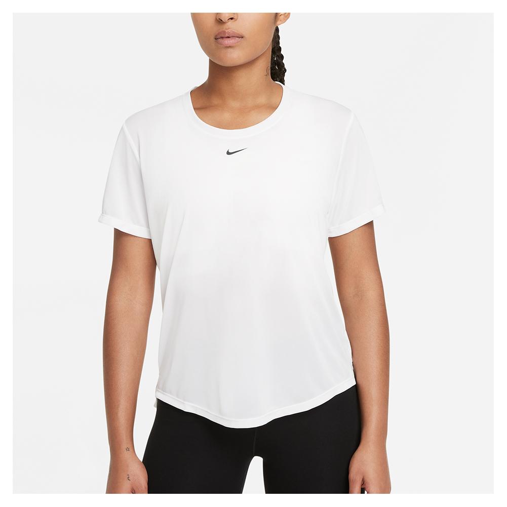 Nike Women`s Dri-FIT One Standard Fit Short-Sleeve Top