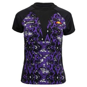 Women`s Myrcella Tennis Top All Over Print