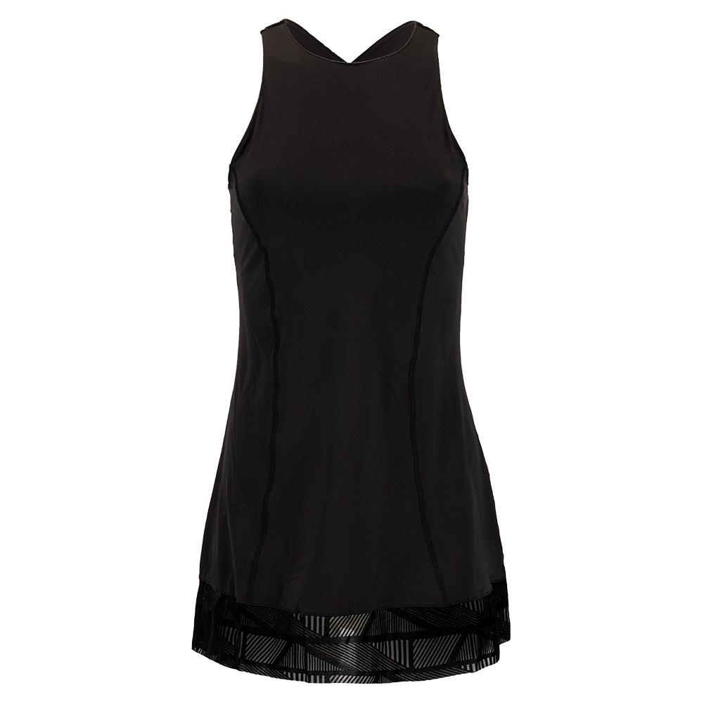 Fila Women's Slice Tennis Dress in Black