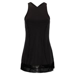 Women`s Slice Tennis Dress Black