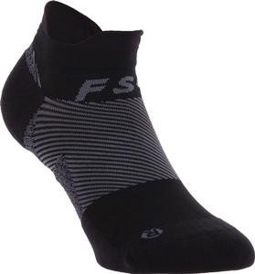 FS4 No Show Plantar Fasciitis Socks BLACK