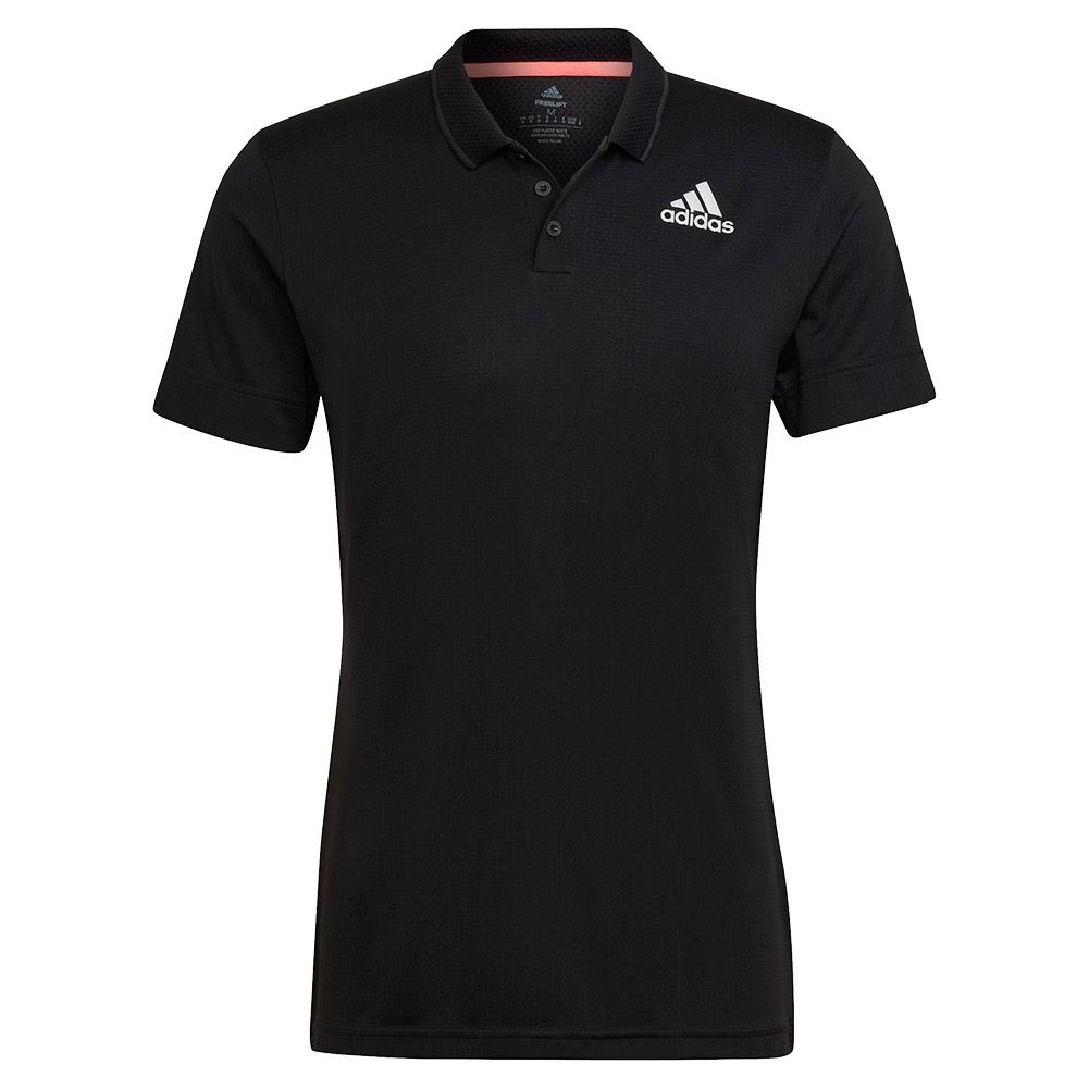 Adidas Men`s Freelift Tennis Polo Shirt Black