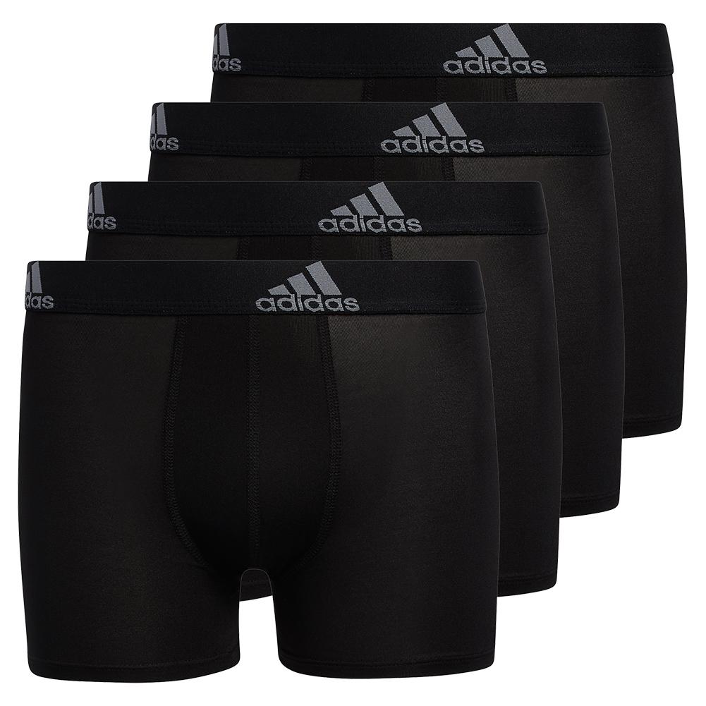  Youth Performance Boxer Brief 4- Pack Black And Grey