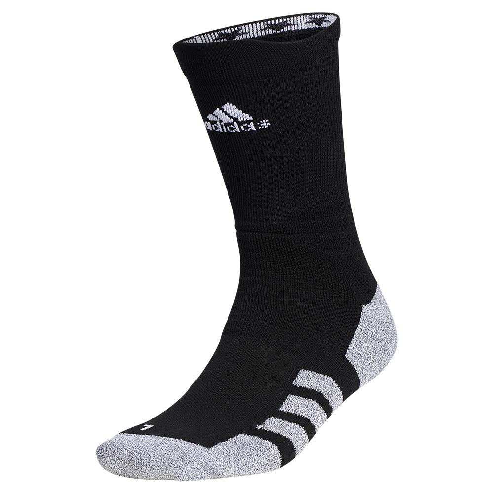 Adidas 5-Star Team Traxion Crew Socks Black and White