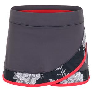 Women`s 12 Inch Tennis Skort Dark Grey