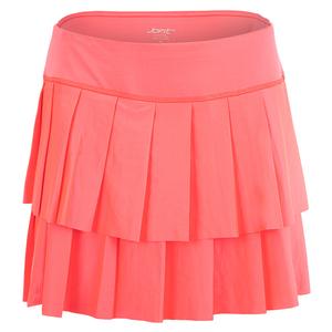 Women`s Layered Pleat Tennis Skort Calypso