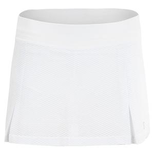 Women`s Air Flow 14 Inch Tennis Skort White