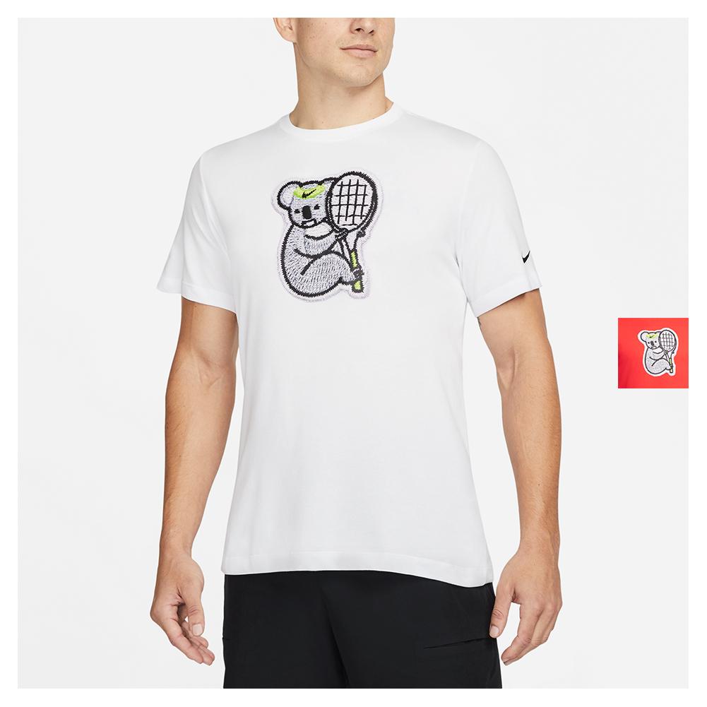 NIKE Men`s Melbourne Court Dri-FIT Hyperlocal Tennis T-Shirt