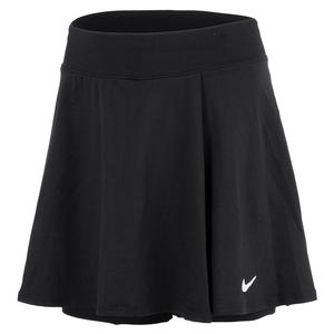 Women`s Court Dri-FIT Victory Flouncy Tennis Skort Plus Size 010_BLACK/WT