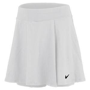 Women`s Court Dri-FIT Victory Flouncy Tennis Skort Plus Size 100_WHITE/BK