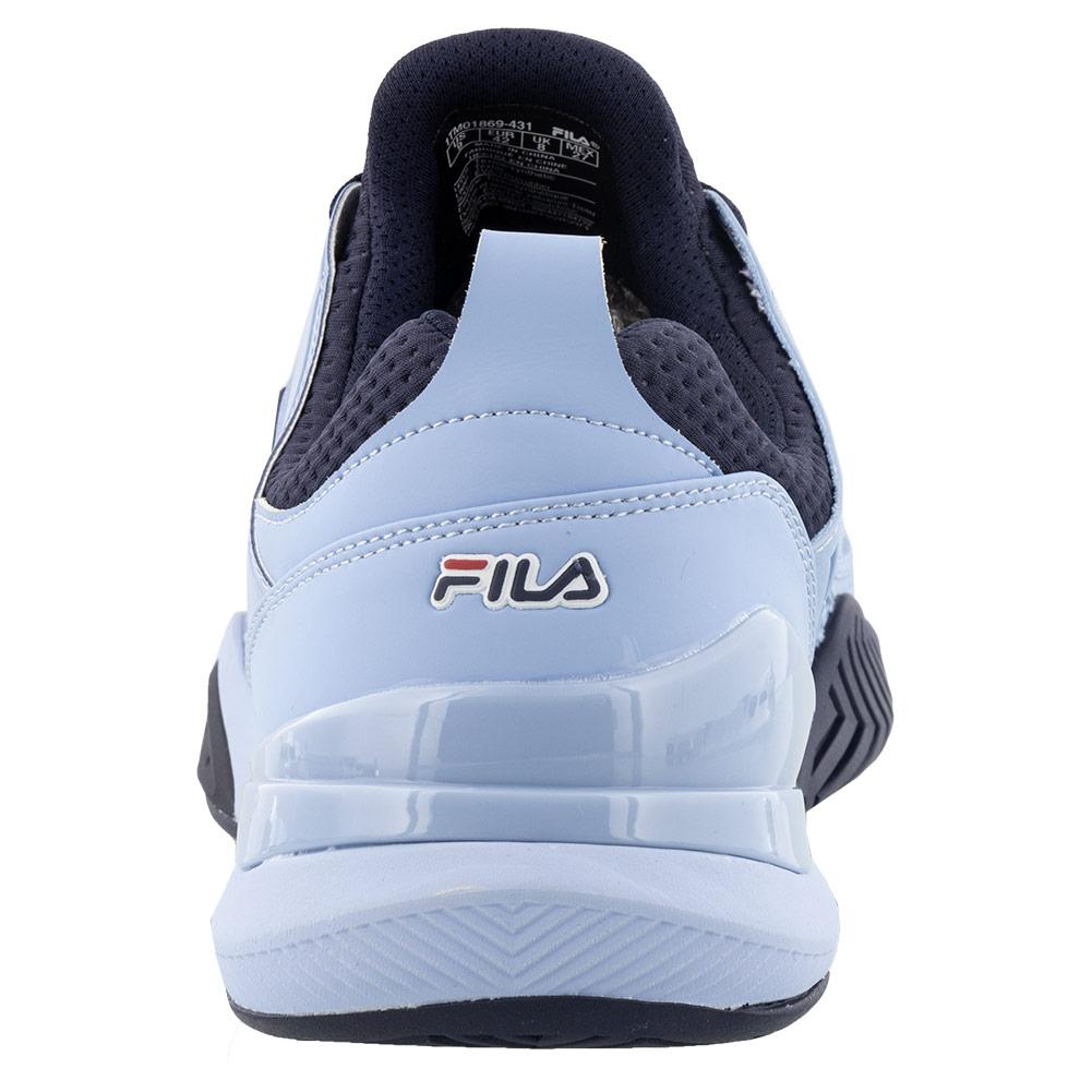 Men`s Speedserve Energized Tennis Shoes Blue and Fila Navy