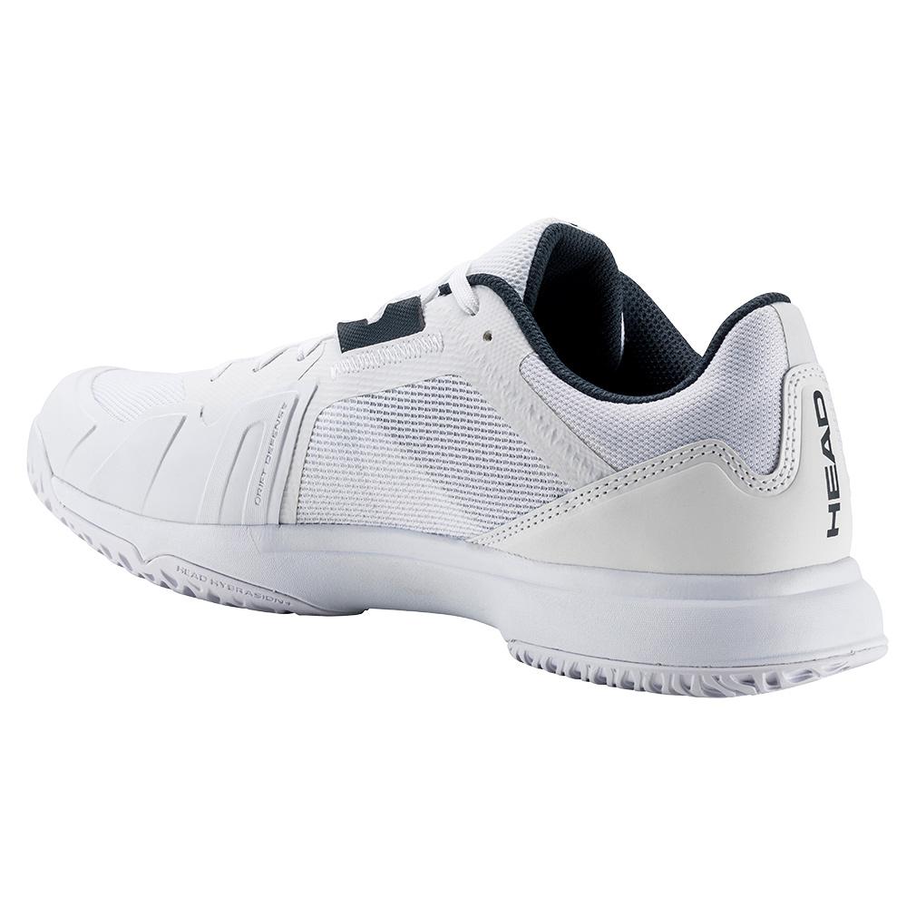 Head Men`s Sprint Team 3.5 Tennis Shoes White and Blueberry