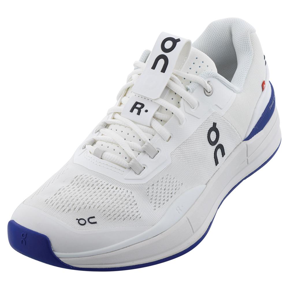 On THE ROGER Pro Women`s Tennis Shoe White and Indigo