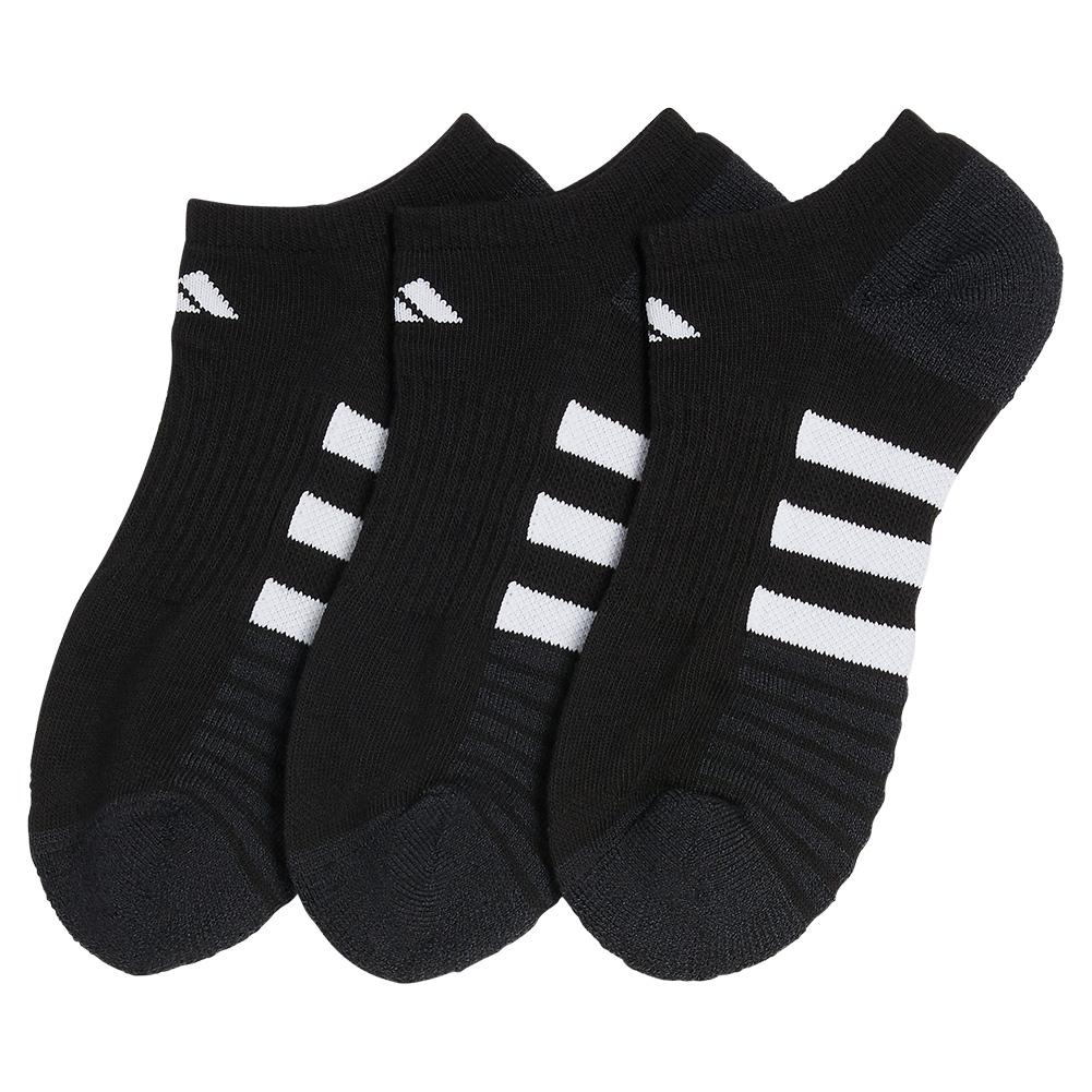 No Socks Night Show and Women\'s Black ADIDAS 5-10 Size 3.0 3-Pack Cushioned