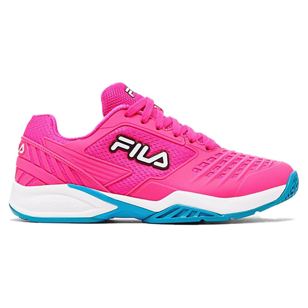 omringen Rood creëren Fila Women`s Axilus 2 Energized Tennis Shoes Pink Glo and White
