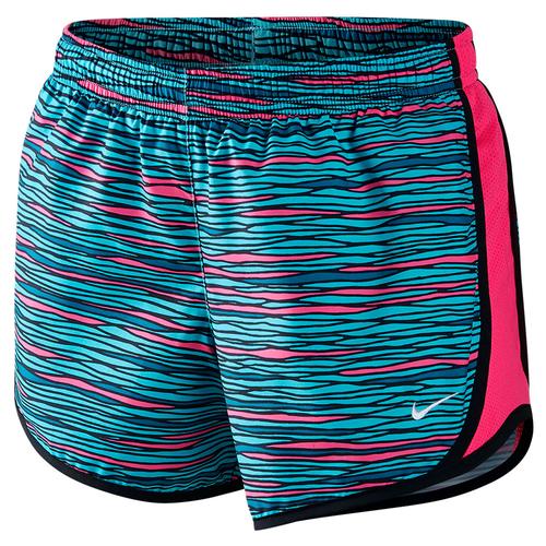 NIKE Girls` Tempo Allover Print Short