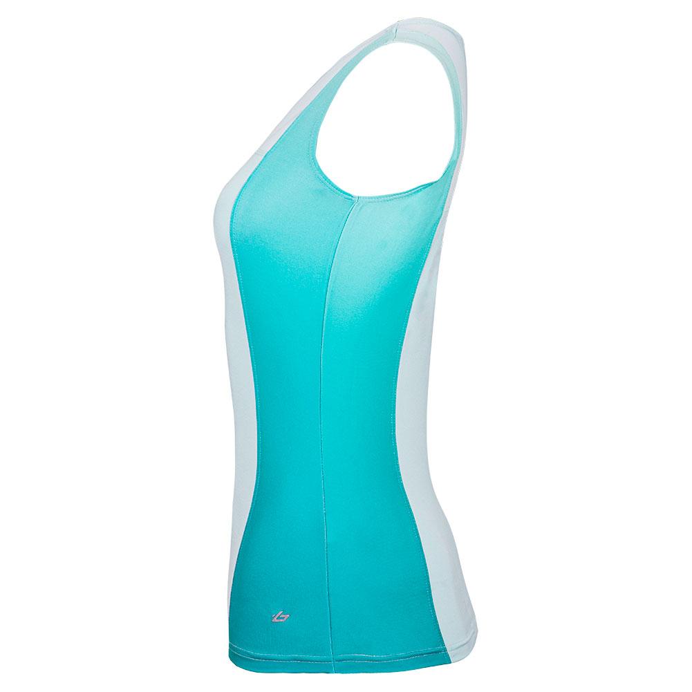 Bolle Women's Mystic Hue Tennis Tank in Jade and Mint