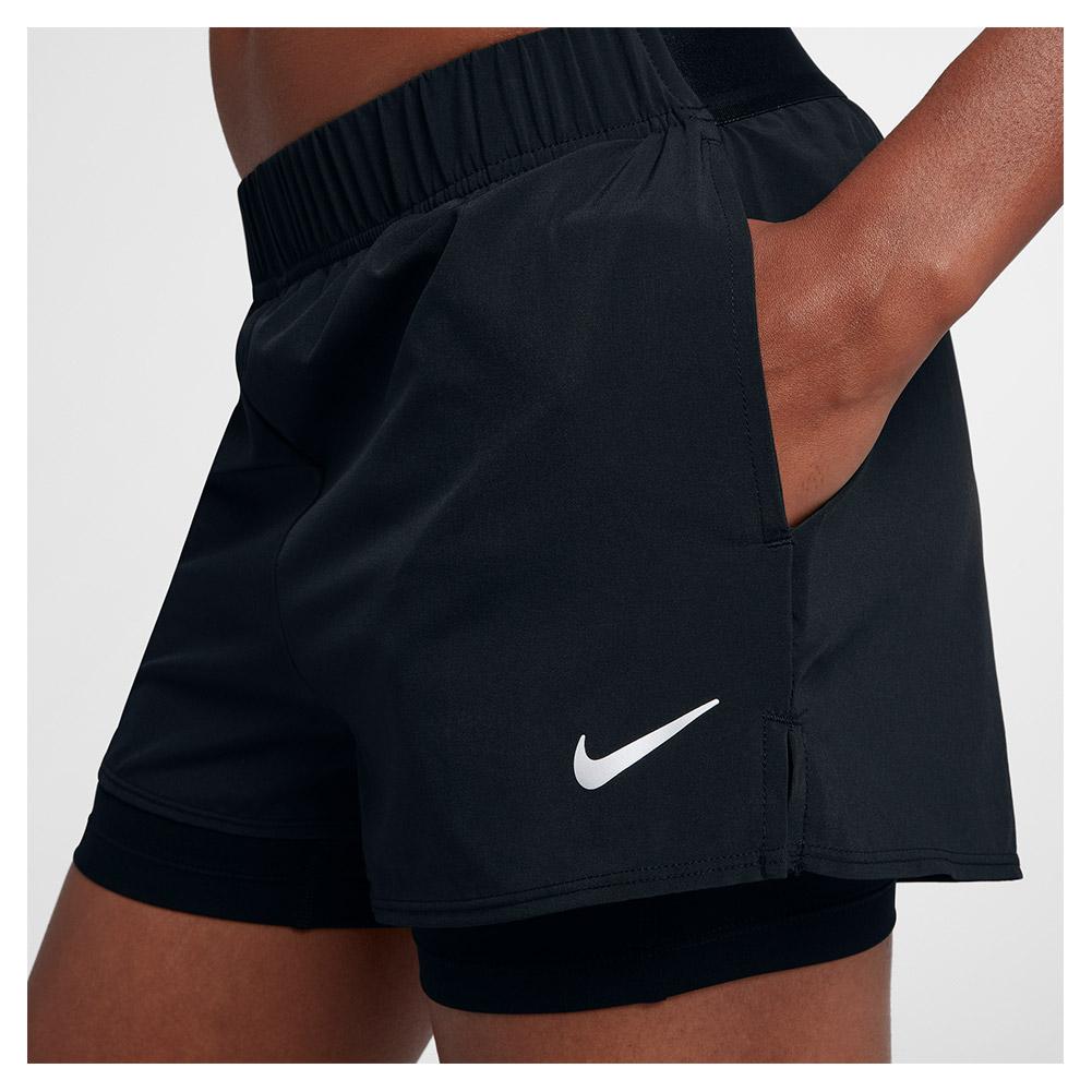 nike court flex shorts womens