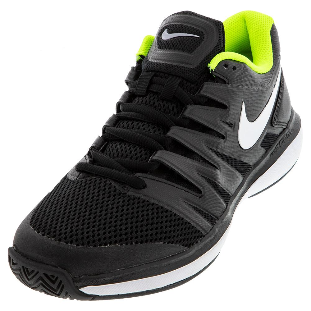 black white tennis shoes