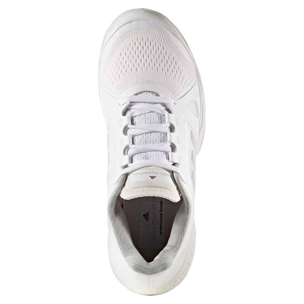 adidas women's stella court tennis shoes triple white